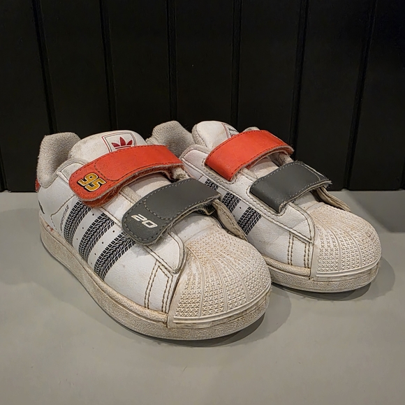 adidas Pixar Cars Superstar II Comfort Closure Shoes Kids - Picture 1 of 6